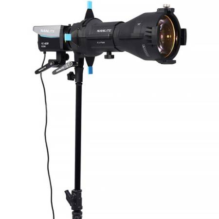 Nanlite PJ-FMM-LENS-10 - obiektyw projekcyjny 10° do lamp z mocowaniem FM_3